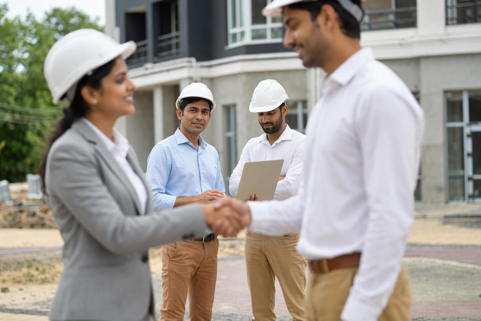 Full site management and project delivery